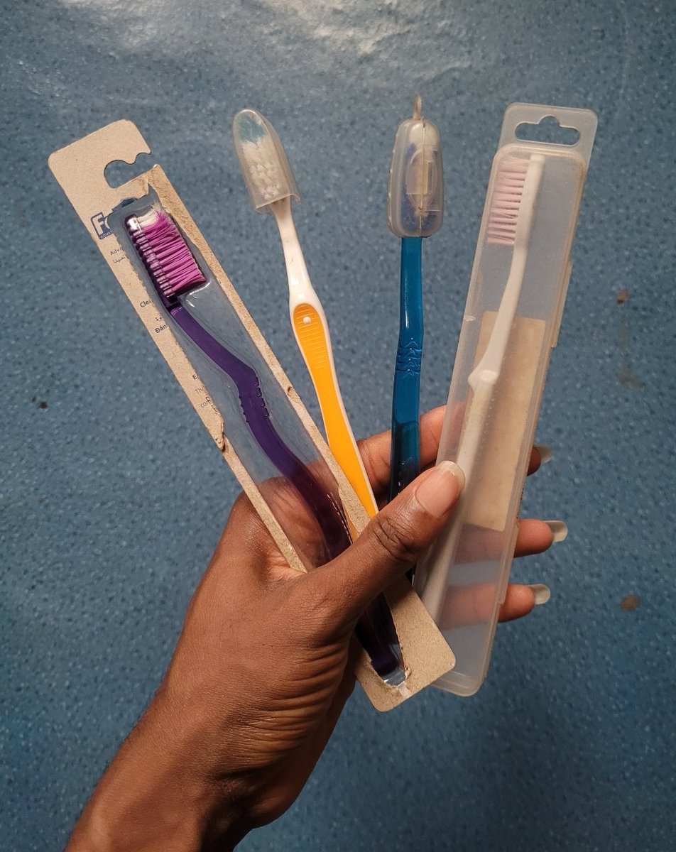 “My toothbrushes are cheap, but they last for at least a year” – Daniel Regha.