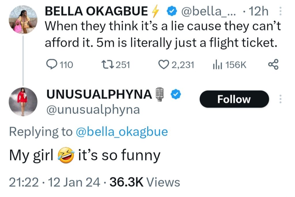 “Pack followers, no relevance” – DeeOne denies knowing Bella after she threw shades at him over his comment about Phyna