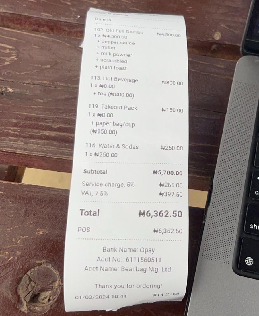 Nigerian man in shock as she shares picture of the quantity of the food he bought for 6k in Abuja
